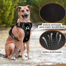 Coleira  para Cachorro Peitoral Reforçado Reflexivo